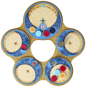 Feldherr Organizer Insert and Game Aid for Azul Duel - board game box