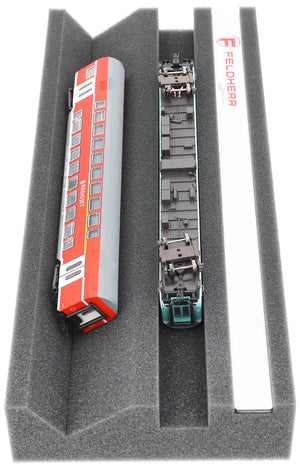 Premium Locomotive Bench TT Scale with Magnetic Strip and Additional Maintenance Shaft – Ideal for TT Models