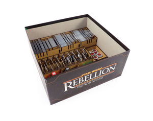 Boardgame Organizer Insert for Star Wars: Rebellion and expansion Rise of the Empire