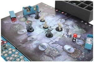 Set di schiuma Feldherr + inserto organizzatore per Warhammer Quest: Darkwater - Scatola del gioco base