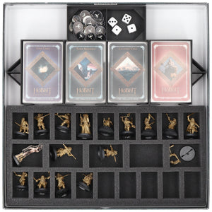 Feldherr Foam Set with Organizer Insert for The Hobbit: Hunt For The Arkenstone - Core Game Box