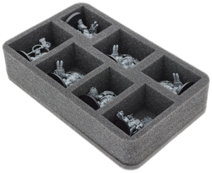 HS060A089 Feldherr foam tray for Horus Heresy - 7 Compartments