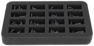 HS035A078 Feldherr foam tray for Tyranids - 16 Compartments