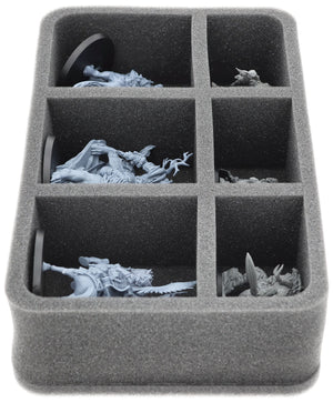 HS070A069 Feldherr foam tray for Warcrow - 6 Compartments
