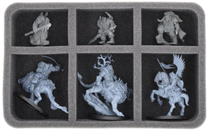 HS070A069 Feldherr foam tray for Warcrow - 6 Compartments