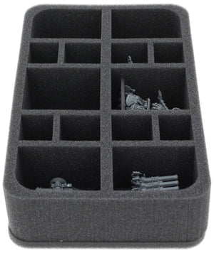HS065A014 Feldherr foam tray for Dwarfen Mountain Holds - 14 compartments