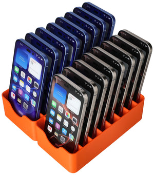 Feldherr mobile phone holder / smartphone parking space for classrooms - 16 smartphones