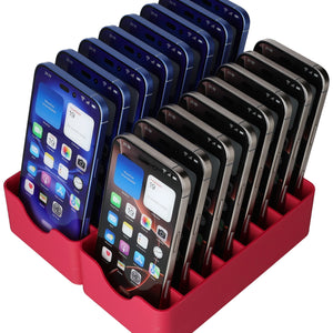 Feldherr mobile phone holder / smartphone parking space for classrooms - 16 smartphones
