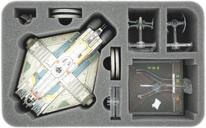 Transporter with 2 storage boxes for Star Wars X-Wing Empire and Rebels