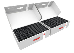 Feldherr Transporter with 2 Storage Boxes XL for Zombicide: Green Horde Kickstarter Horde Pledge + Optional Buys