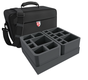 Feldherr Maxi Plus Borsa da trasporto con set di schiuma per Warhammer: Il Vecchio Mondo - Miniature dei Guerrieri del Caos (MAXPLUS93)