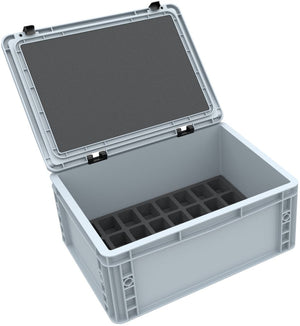 Feldherr Eurobox 40 x 30 cm Set for Tabletop Miniatures - 128 Compartments