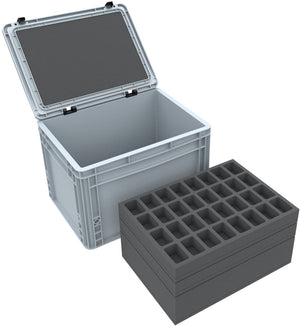 Feldherr Eurobox 40 x 30 cm Set for Tabletop Miniatures - 158 Compartments