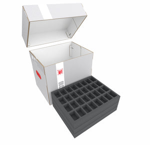 Pacchetto Feldherr: Scatola di immagazzinamento con set di schiuma per Warhammer: Il Vecchio Mondo - Miniature dell'Impero dell'Uomo (FSLB310P118)