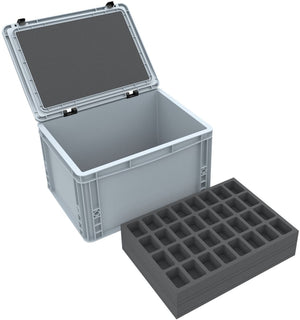 Feldherr Eurobox 40 x 30 cm Set for Tabletop Miniatures - 160 Compartments