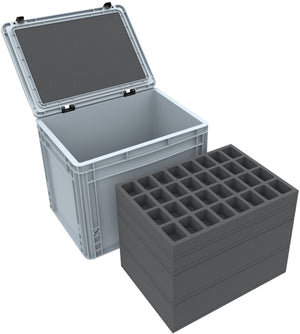 Feldherr Eurobox 40 x 30 cm Set for Tabletop Miniatures - 156 Compartments