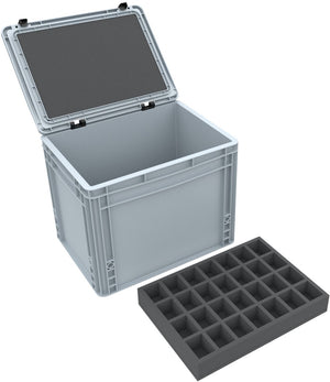 Feldherr Eurobox 40 x 30 cm Set for Tabletop Miniatures - 168 Compartments